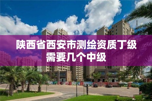 陕西省西安市测绘资质丁级需要几个中级