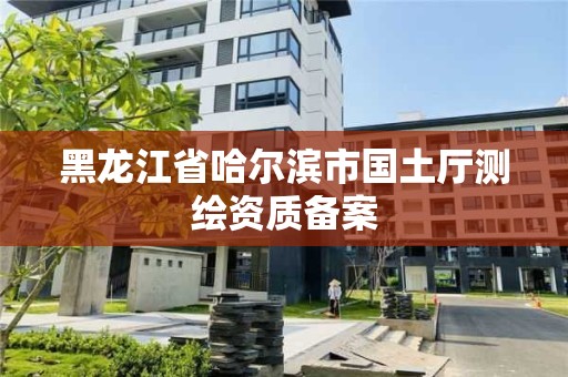 黑龙江省哈尔滨市国土厅测绘资质备案