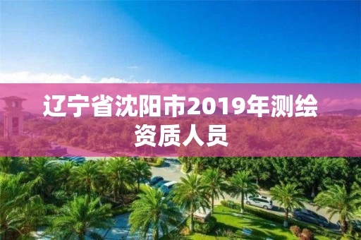 辽宁省沈阳市2019年测绘资质人员 辽宁省沈阳市2019年测绘资质人员