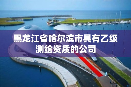 黑龙江省哈尔滨市具有乙级测绘资质的公司