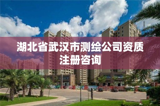 湖北省武汉市测绘公司资质注册咨询