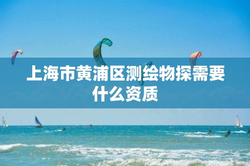 上海市黄浦区测绘物探需要什么资质