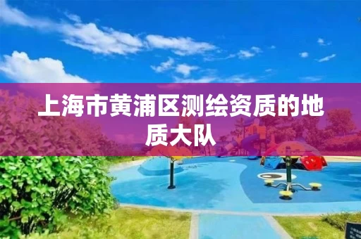 上海市黄浦区测绘资质的地质大队 上海市黄浦区测绘资质的地质大队