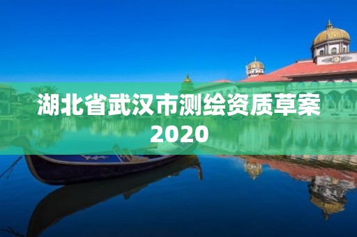 湖北省武汉市测绘资质草案2020