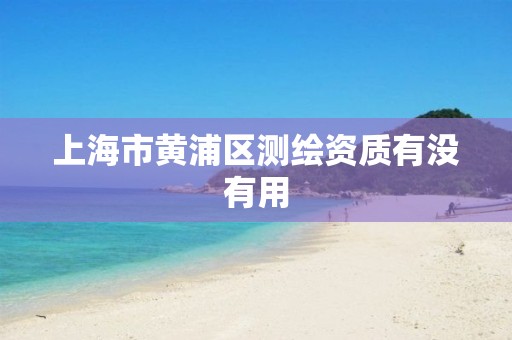 上海市黄浦区测绘资质有没有用