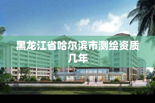 黑龙江省哈尔滨市测绘资质几年