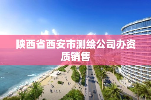 陕西省西安市测绘公司办资质销售