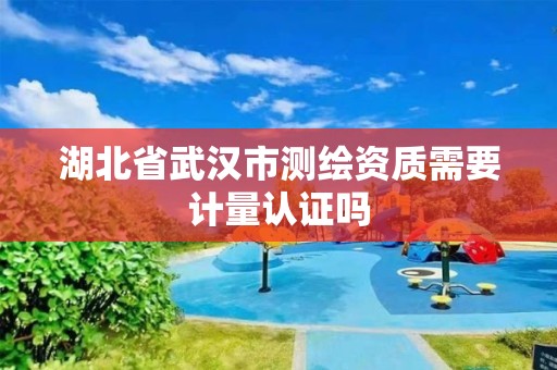 湖北省武汉市测绘资质需要计量认证吗