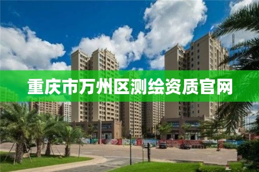 重庆市万州区测绘资质官网 重庆市万州区测绘资质官网