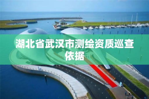 湖北省武汉市测绘资质巡查依据