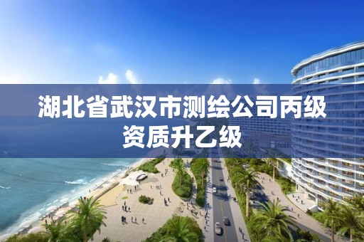 湖北省武汉市测绘公司丙级资质升乙级