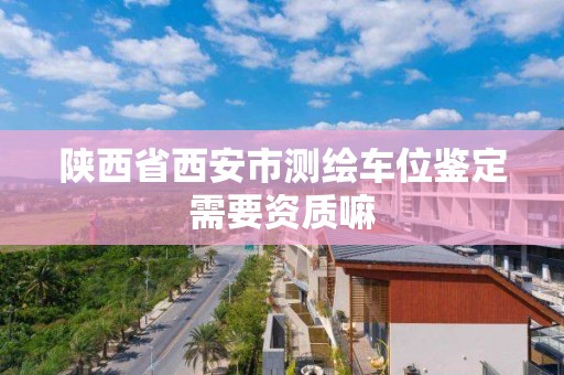 陕西省西安市测绘车位鉴定需要资质嘛