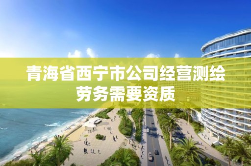 青海省西宁市公司经营测绘劳务需要资质