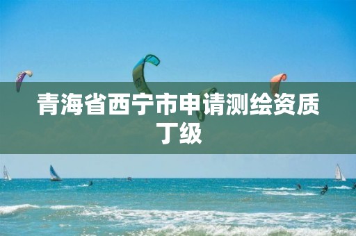 青海省西宁市申请测绘资质丁级