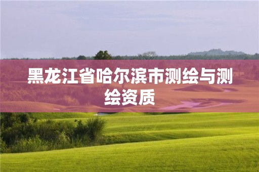 黑龙江省哈尔滨市测绘与测绘资质