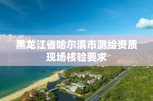 黑龙江省哈尔滨市测绘资质现场核验要求