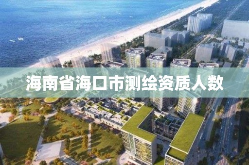 海南省海口市测绘资质人数