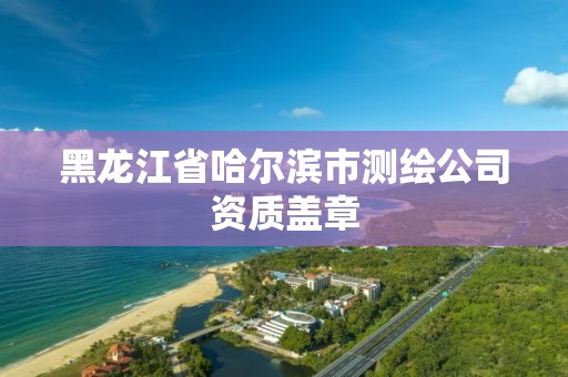 黑龙江省哈尔滨市测绘公司资质盖章