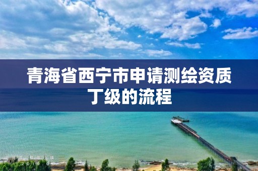 青海省西宁市申请测绘资质丁级的流程