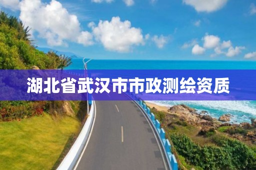 湖北省武汉市市政测绘资质