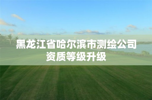 黑龙江省哈尔滨市测绘公司资质等级升级