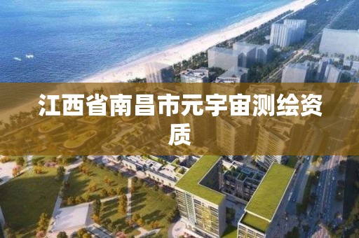 江西省南昌市元宇宙测绘资质