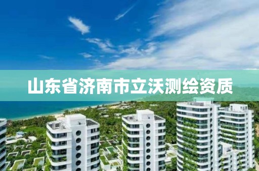 山东省济南市立沃测绘资质