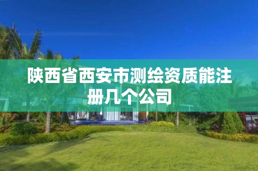 陕西省西安市测绘资质能注册几个公司 陕西省西安市测绘资质能注册几个公司