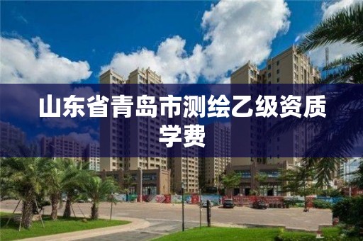 山东省青岛市测绘乙级资质学费