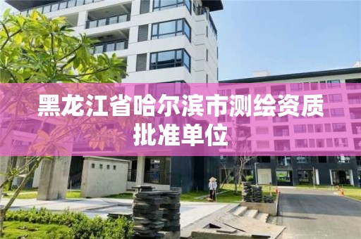 黑龙江省哈尔滨市测绘资质批准单位