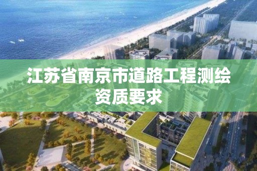 江苏省南京市道路工程测绘资质要求