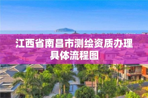 江西省南昌市测绘资质办理具体流程图