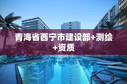 青海省西宁市建设部+测绘+资质