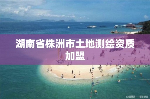 湖南省株洲市土地测绘资质加盟