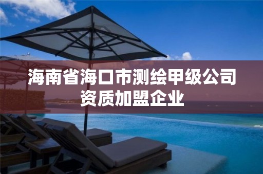 海南省海口市测绘甲级公司资质加盟企业