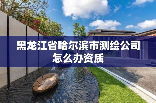 黑龙江省哈尔滨市测绘公司怎么办资质