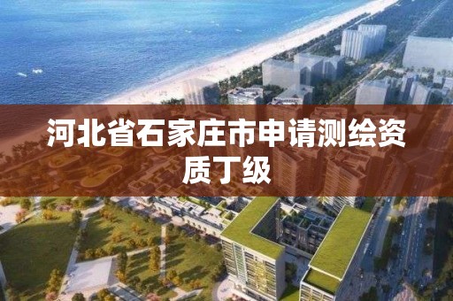 河北省石家庄市申请测绘资质丁级