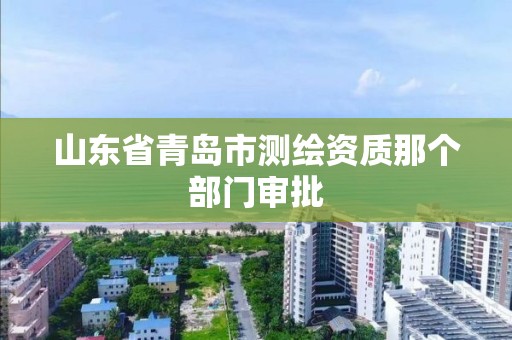 山东省青岛市测绘资质那个部门审批