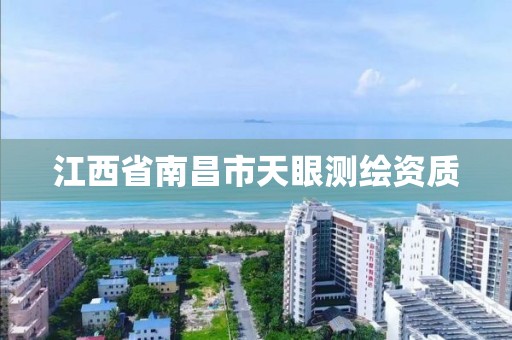 江西省南昌市天眼测绘资质