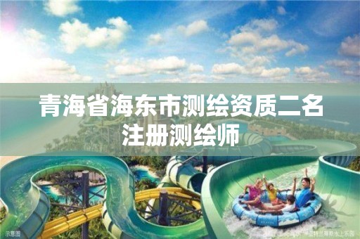 青海省海东市测绘资质二名注册测绘师