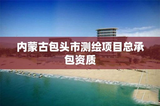 内蒙古包头市测绘项目总承包资质