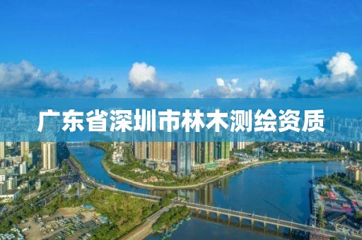 广东省深圳市林木测绘资质