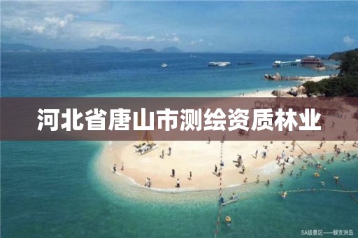 河北省唐山市测绘资质林业