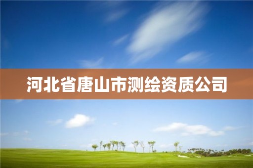 河北省唐山市测绘资质公司