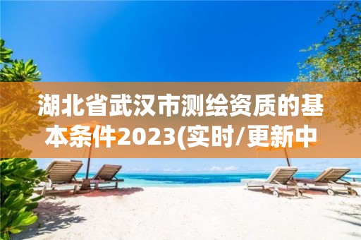 湖北省武汉市测绘资质的基本条件2023(实时/更新中)