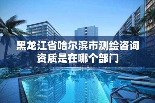 黑龙江省哈尔滨市测绘咨询资质是在哪个部门