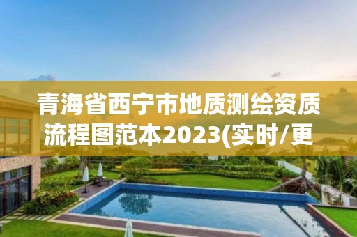 青海省西宁市地质测绘资质流程图范本2023(实时/更新中)