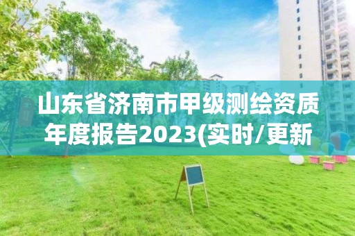 山东省济南市甲级测绘资质年度报告2023(实时/更新中)