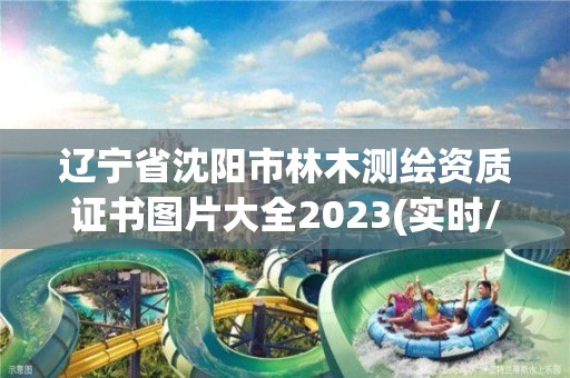 辽宁省沈阳市林木测绘资质证书图片大全2023(实时/更新中)