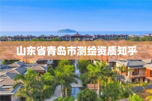 山东省青岛市测绘资质知乎